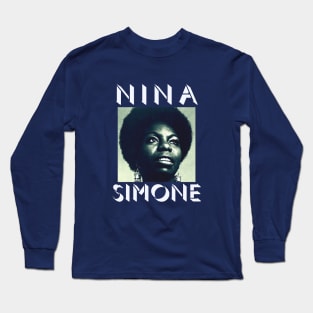 Nina Simone Long Sleeve T-Shirt